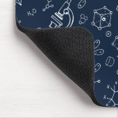 Wissenschafts-/Chemie-Gekritzel-Muster Mousepad (Ecke)