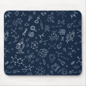 Wissenschafts-/Chemie-Gekritzel-Muster Mousepad (Vorne)
