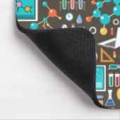 Wissenschafts-/Chemie-Muster Mousepad (Ecke)
