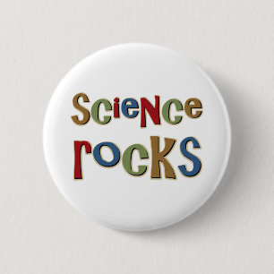 Wissenschafts-Felsen Button