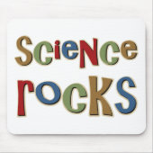 Wissenschafts-Felsen Mousepad (Vorne)