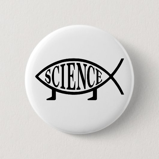 Wissenschafts-Fische Button (Vorderseite)