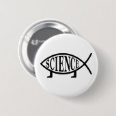 Wissenschafts-Fische Button (Vorne & Hinten)