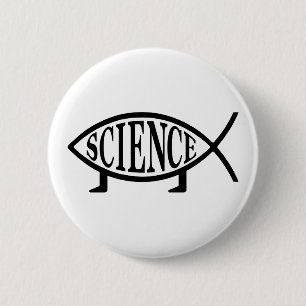 Wissenschafts-Fische Button