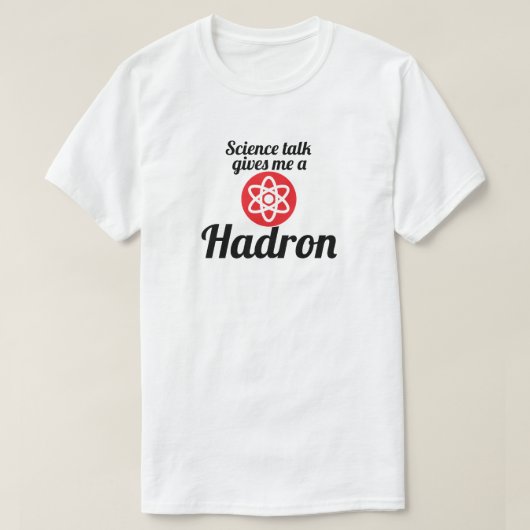 Wissenschafts-Gespräch lustig T-Shirt (Design vorne)