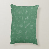 Wissenschafts-Ikonen-Muster-kleiner Zierkissen (Rückseite(Vertikal))