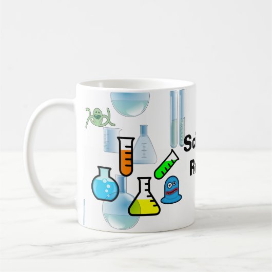 Wissenschafts-Kaffee-Tasse Kaffeetasse (Links)