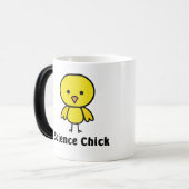 Wissenschafts-Küken Verwandlungstasse (Vorderseite Links)