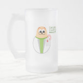 Wissenschafts-Labrador-Forscher-mattierte Tasse (Links)