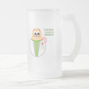 Wissenschafts-Labrador-Forscher-mattierte Tasse