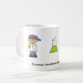 Wissenschafts-Lehrer-Tasse Kaffeetasse (Vorderseite Links)