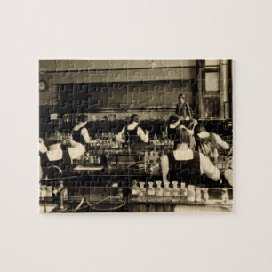 Wissenschafts-Lektion an der London-Mittelschule Puzzle