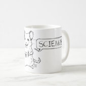 Wissenschafts-MäuseTasse! Kaffeetasse (VorderseiteRechts)