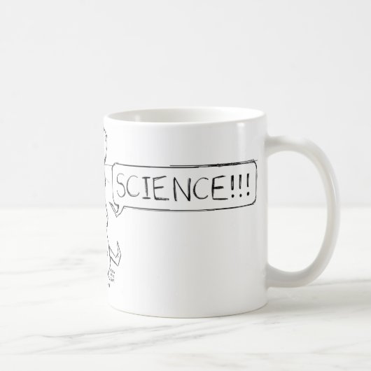 Wissenschafts-MäuseTasse! Kaffeetasse (Rechts)