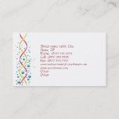 Wissenschafts-Medizin-Visitenkarte Visitenkarte (Rückseite)