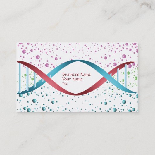 Wissenschafts-Medizin-Visitenkarte Visitenkarte (Vorderseite)