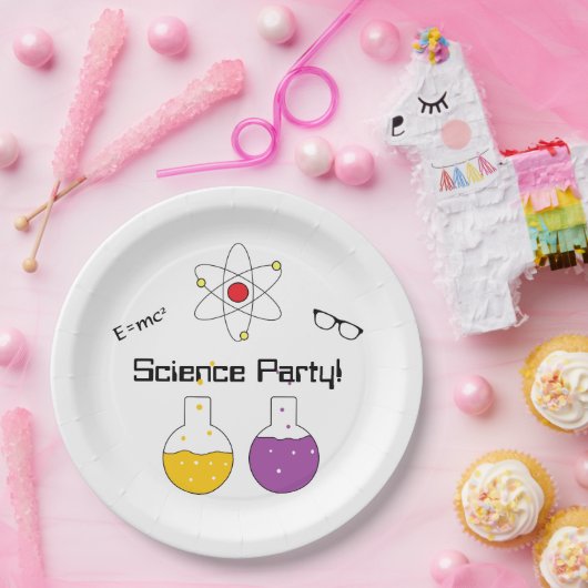"Wissenschafts-Party-" Papier-Teller Pappteller (Party)