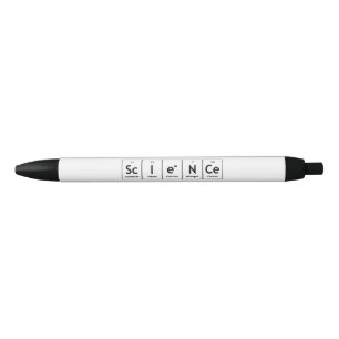 Wissenschafts-Periodensystem-Element-Wort-Chemie Kugelschreiber