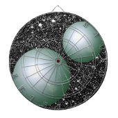 Wissenschafts-Planeten-planetarische Geeky Dartscheibe (vorne)