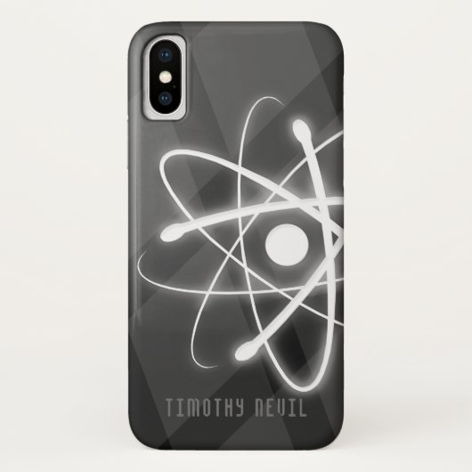Wissenschafts-Regeln des Atom-Symbol-| Case-Mate iPhone Hülle (Rückseite)