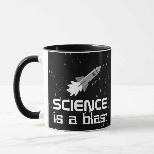 Wissenschafts-Tassen-Geschenk-Rocket-Wissenschaft Tasse (Links)