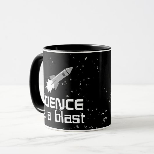 Wissenschafts-Tassen-Geschenk-Rocket-Wissenschaft Tasse (Vorderseite Links)