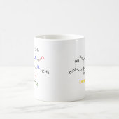 Wissenschafts-Tee und Zitronen-Tasse Kaffeetasse (Mittel)