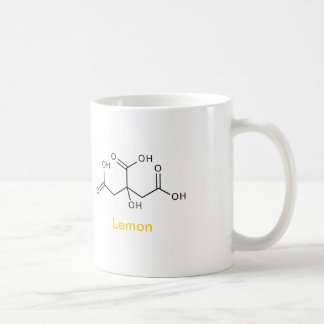 Wissenschafts-Tee und Zitronen-Tasse Kaffeetasse