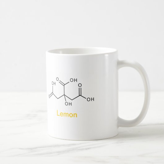 Wissenschafts-Tee und Zitronen-Tasse Kaffeetasse (Rechts)