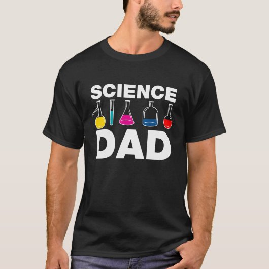 Wissenschafts-Vater T-Shirt (Vorderseite)