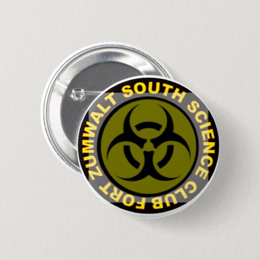 Wissenschafts-Verein! Button (Vorne & Hinten)