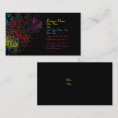 Wissenschafts-Visitenkarte Visitenkarte (Vorne/Hinten)