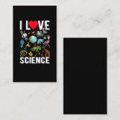 Wissenschaftsastrologie Mathematik Physik Chemie B Visitenkarte (Vorne/Hinten)