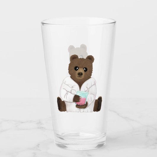 Wissenschaftsbär Glas (Vorderseite)