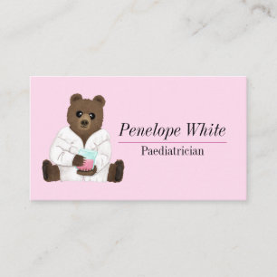 Wissenschaftsbär Visitenkarte