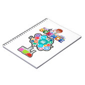 Wissenschaftsbericht Notizblock (Linke Seite)