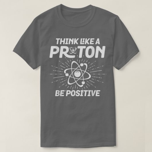 Wissenschaftsbezogenes Design denken Sie wie ein P T-Shirt (Design vorne)