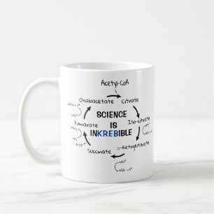 Wissenschaftsbiologie Krebs Zykluslustiger Lehrer Kaffeetasse