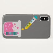 Wissenschaftschemie - niedliche Wissenschaftsausrü Case-Mate iPhone Hülle (Rückseite (Horizontal))