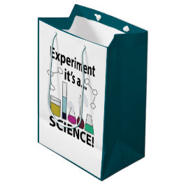 Wissenschaftsexperiment Es ist eine Wissenschaft Mittlere Geschenktüte
