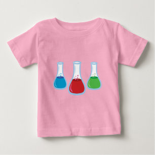 Wissenschaftsflaschen Baby T-shirt