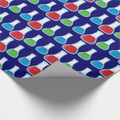 Wissenschaftsflaschen Geschenkpapier (Ecke)