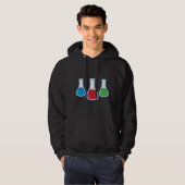 Wissenschaftsflaschen Hoodie (Vorne ganz)