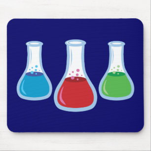 Wissenschaftsflaschen Mousepad