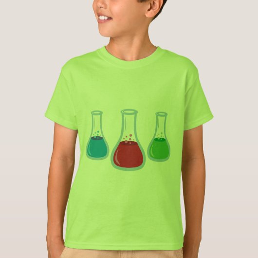 Wissenschaftsflaschen T-Shirt (Vorderseite)