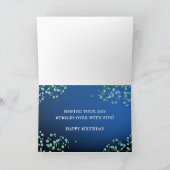 Wissenschaftslabor Geburtstag Karte (Innenseite)