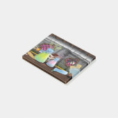 Wissenschaftslabor Post-it Klebezettel (angewinkelt)