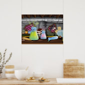 Wissenschaftslabor Poster (Küche)