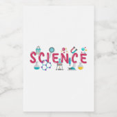 Wissenschaftslaboratorien Lebensmitteletikett (Einzelnes Label)