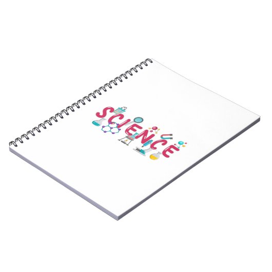 Wissenschaftslaboratorium Notizblock (Linke Seite)